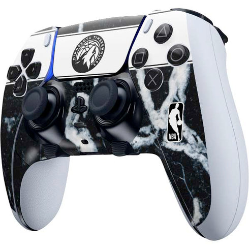 NBA Minnesota Timberwolves Marble PS5 DualSense Edge Pro Controller Skin