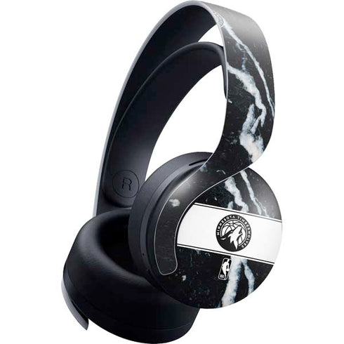 NBA Minnesota Timberwolves Marble PULSE 3D Wireless Headset for PS5 Skin