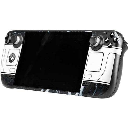 NBA Minnesota Timberwolves Marble Steam Deck Handheld Gaming Computer OLED Skin