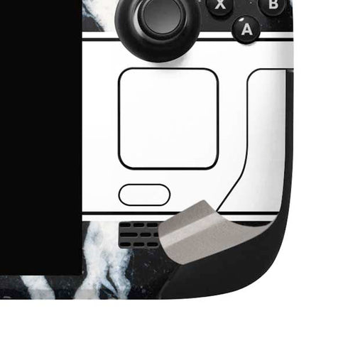 NBA Minnesota Timberwolves Marble Steam Deck Handheld Gaming Computer OLED Skin