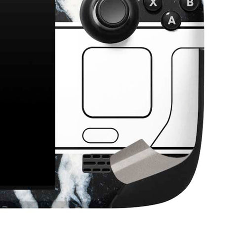 NBA Minnesota Timberwolves Marble Steam Deck Handheld Gaming Computer Skin