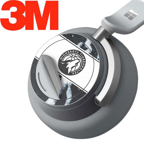 NBA Minnesota Timberwolves Marble Surface Headphones Skin