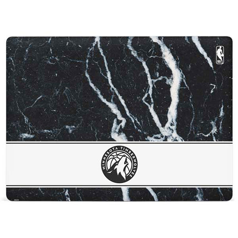 NBA Minnesota Timberwolves Marble Surface Laptop 2 Skin