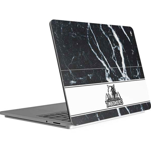 NBA Minnesota Timberwolves Marble Surface Laptop Studio Skin