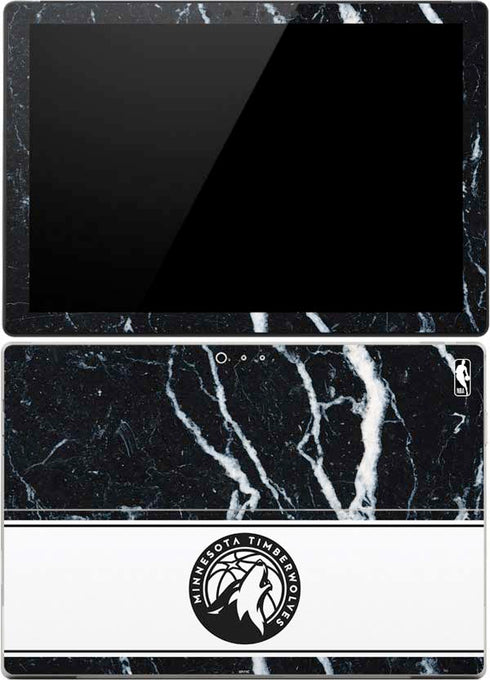 NBA Minnesota Timberwolves Marble Surface Pro (2017) Skin