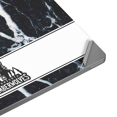 NBA Minnesota Timberwolves Marble Universal Laptop 13in (10.6 x 7.6in) Skin