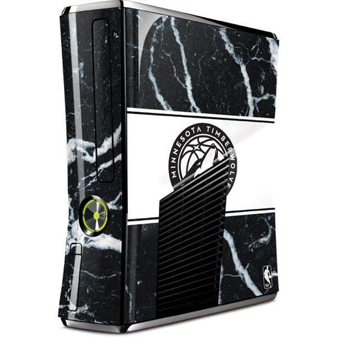 NBA Minnesota Timberwolves Marble Xbox 360 Slim (2010) Skin