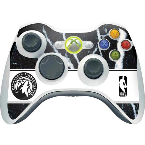 NBA Minnesota Timberwolves Marble Xbox 360 Wireless Controller Skin