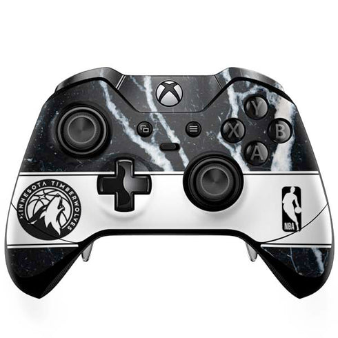 NBA Minnesota Timberwolves Marble Xbox One Elite Controller Skin