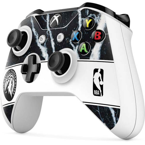 NBA Minnesota Timberwolves Marble Xbox One S All-Digital Edition Bundle Skin