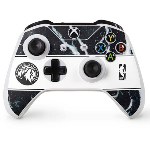 NBA Minnesota Timberwolves Marble Xbox One S Controller Skin