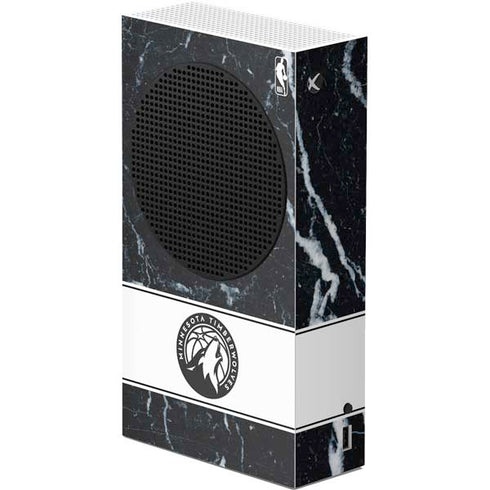 NBA Minnesota Timberwolves Marble Xbox Series S Console Skin