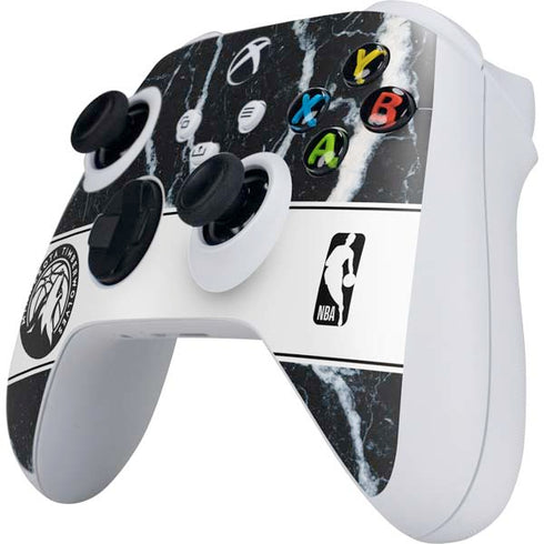 NBA Minnesota Timberwolves Marble Xbox Series S Controller Skin