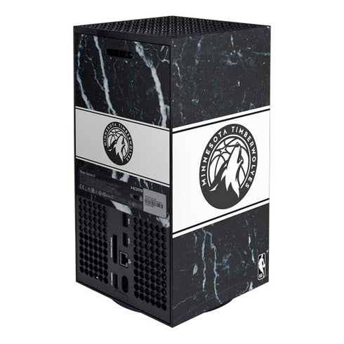 NBA Minnesota Timberwolves Marble Xbox Series X Bundle Skin