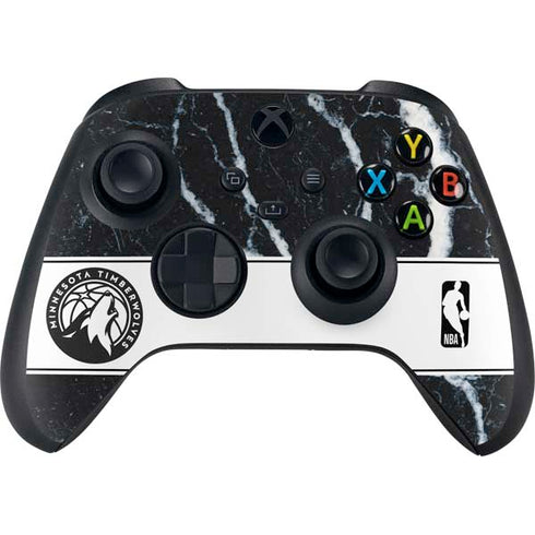 NBA Minnesota Timberwolves Marble Xbox Series X Controller Skin