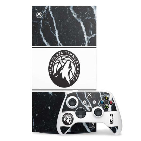 NBA Minnesota Timberwolves Marble Xbox Series X Skins