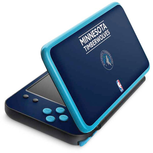 NBA Minnesota Timberwolves Standard - Navy Blue Nintendo Skins