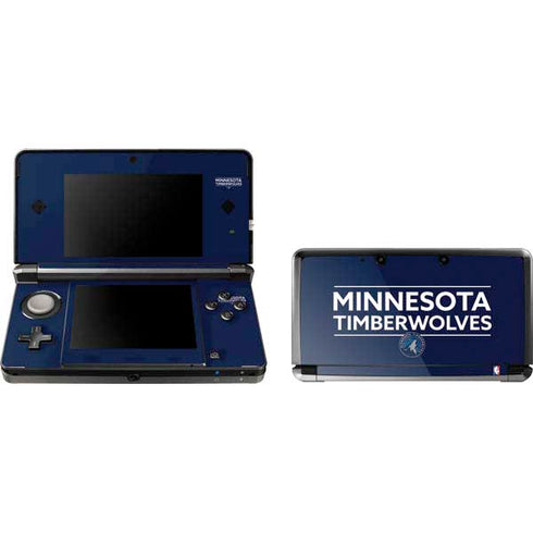 NBA Minnesota Timberwolves Standard - Navy Blue Nintendo Skins