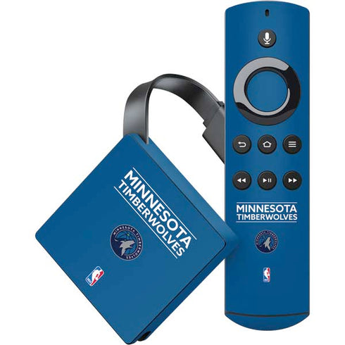 NBA Minnesota Timberwolves Standard - Blue Amazon Fire TV Skin