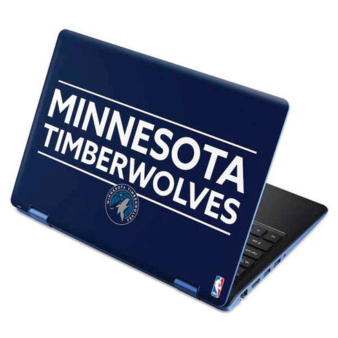 NBA Minnesota Timberwolves Standard - Navy Blue Aspire R11 11.6in Skin