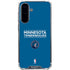 NBA Minnesota Timberwolves Standard - Blue Galaxy A36 5G Clear Case