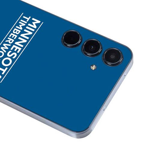 NBA Minnesota Timberwolves Standard - Blue Galaxy A36 5G Skin