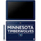 NBA Minnesota Timberwolves Standard - Navy Blue Galaxy Book 12in Skin