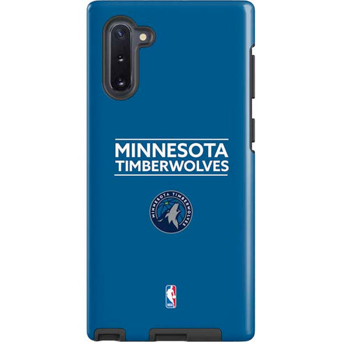 NBA Minnesota Timberwolves Standard - Blue Galaxy Cases