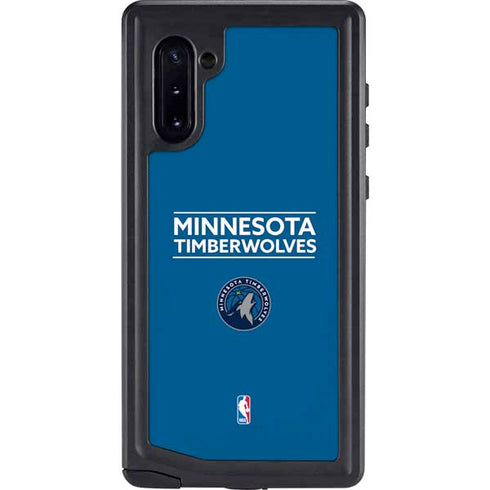 NBA Minnesota Timberwolves Standard - Blue Galaxy Cases
