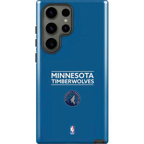 NBA Minnesota Timberwolves Standard - Blue Galaxy S23 Ultra Pro Case