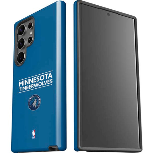 NBA Minnesota Timberwolves Standard - Blue Galaxy S23 Ultra Pro Case