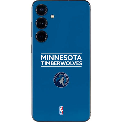NBA Minnesota Timberwolves Standard - Blue Galaxy S25 Plus Skin