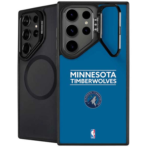 NBA Minnesota Timberwolves Standard - Blue Galaxy S24 Ultra Kickstand Case