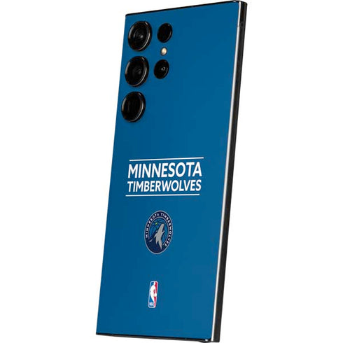 NBA Minnesota Timberwolves Standard - Blue Galaxy S25 Ultra Skin