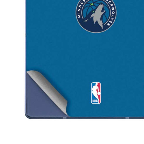 NBA Minnesota Timberwolves Standard - Blue Galaxy Z Fold6 Skin