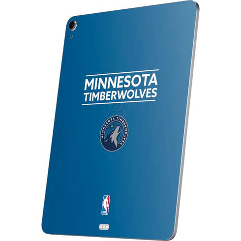 NBA Minnesota Timberwolves Standard - Blue Apple iPad Air Skin