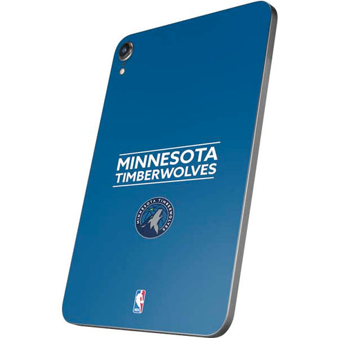 NBA Minnesota Timberwolves Standard - Blue Apple iPad Mini Skin
