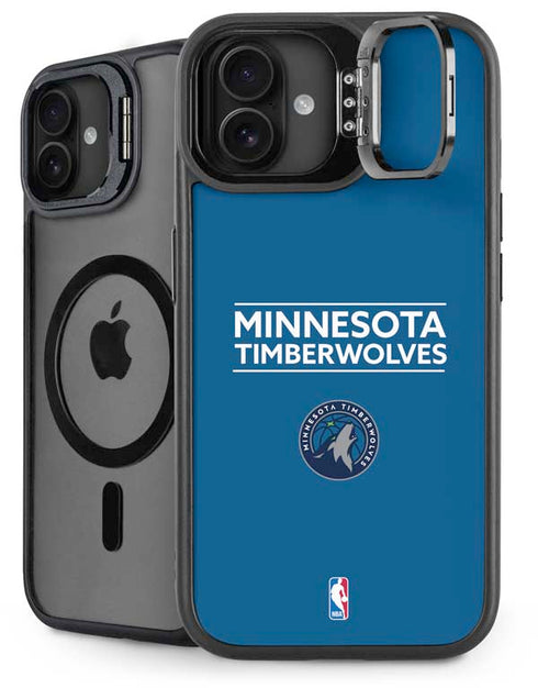 NBA Minnesota Timberwolves Standard - Blue iPhone 16 Plus Kickstand Case