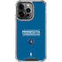 NBA Minnesota Timberwolves Standard - Blue iPhone 16 Pro Clear Case