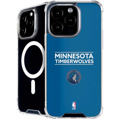 NBA Minnesota Timberwolves Standard - Blue iPhone 16 Pro Max MagSafe Case