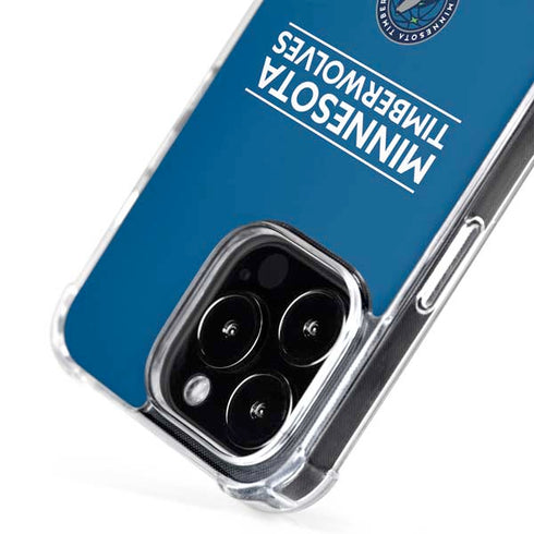 NBA Minnesota Timberwolves Standard - Blue iPhone 16 Pro Max MagSafe Case