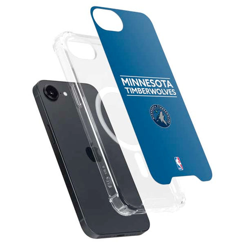 NBA Minnesota Timberwolves Standard - Blue iPhone 16e MagSafe Case