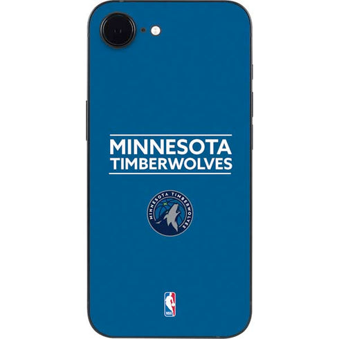 NBA Minnesota Timberwolves Standard - Blue iPhone 16e Skin