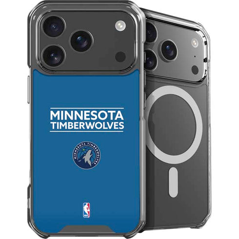 NBA Minnesota Timberwolves Standard - Blue iPhone 18 Pro MagSafe Case