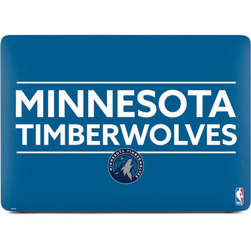 NBA Minnesota Timberwolves Standard - Blue Apple MacBook Air Skin