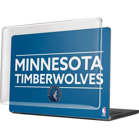 NBA Minnesota Timberwolves Standard - Blue MacBook Pro 14in (2021-24) Case plus Skin
