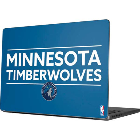 NBA Minnesota Timberwolves Standard - Blue Apple MacBook Pro 14-inch Skin