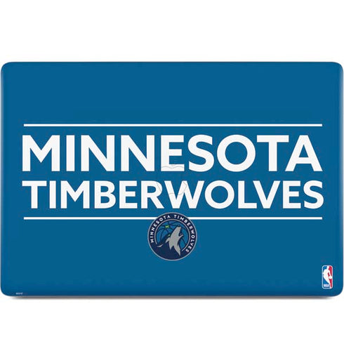 NBA Minnesota Timberwolves Standard - Blue MacBook Skins
