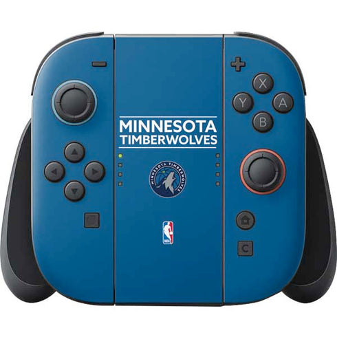 NBA Minnesota Timberwolves Standard - Blue Nintendo Skins