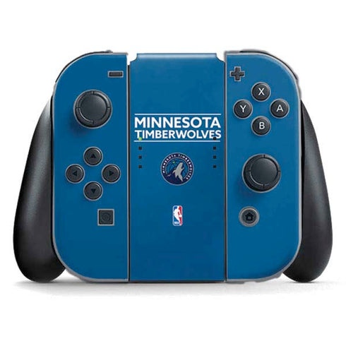 NBA Minnesota Timberwolves Standard - Blue Nintendo Skins